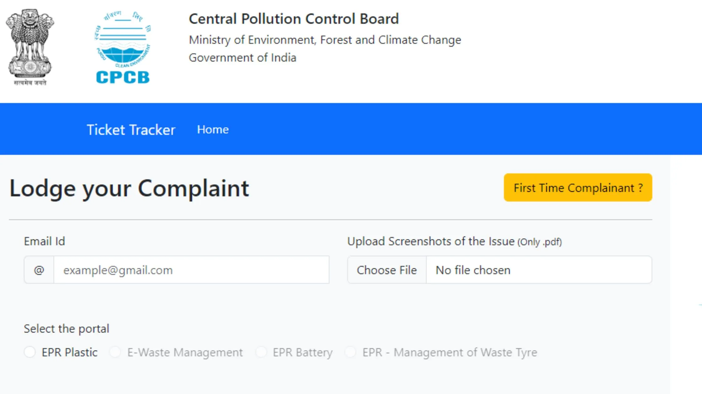 How to Lodge a Complaint on Central Pollution Control Board Portal?